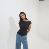 Asymmetric Top - Black