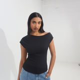 Asymmetric Top - Black