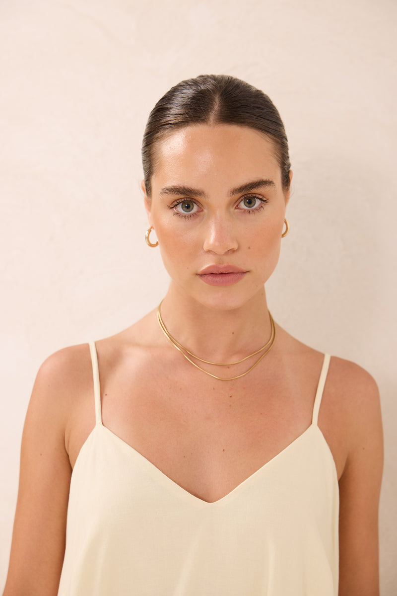 Double Chain Necklace Serafina