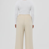 Tailored Pant - Oatmeal