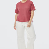 Lightweight Regular T-Shirt - Cranberry