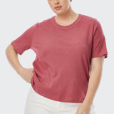 Lightweight Regular T-Shirt - Cranberry