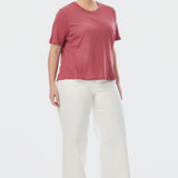 Lightweight Regular T-Shirt - Cranberry