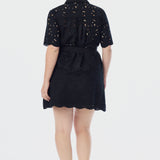 Broderie Anglaise Shirt - Black