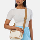 Crossbody Bag - Ecru/Tan