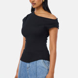 Asymmetric Top - Black