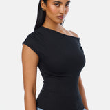 Asymmetric Top - Black