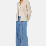 Panelled Jacket - Oatmeal