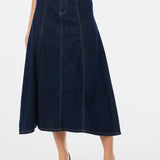 Denim Skirt - Indigo