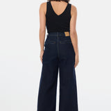 V-Neck Knit Tank - Black