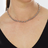 Chain Link Necklace - Silver