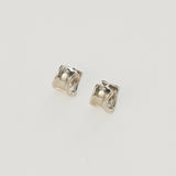 Abstract Earrings - Silver