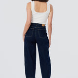 Signature Barrel Leg Jeans - Indigo