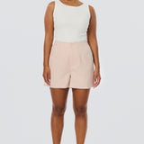 Tailored Shorts - Pink Clay (Pre Order)