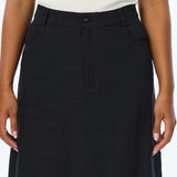 Cargo Midi Skirt - Black (Pre Order)