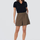 Textured Polo Knit - Black