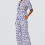 Short Sleeve Shirt - Blue Mosaic (Pre Order)