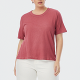 Lightweight Regular T-Shirt - Cranberry