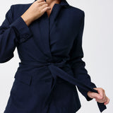 Tailored Blazer - Navy