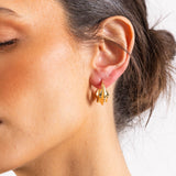 Organic Small Hoop Earring