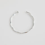 Twist Open Bracelet - Silver