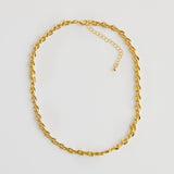 Rope Chain Necklace - Gold