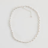 Rope Chain Necklace - Silver