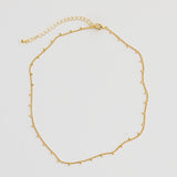 Ball Chain Necklace - Gold