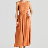 Fray Maxi Dress - Terracotta