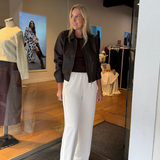 Elastic Waist Pant - Ecru