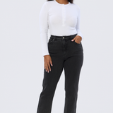 Signature Slim Leg Jeans - Black Wash