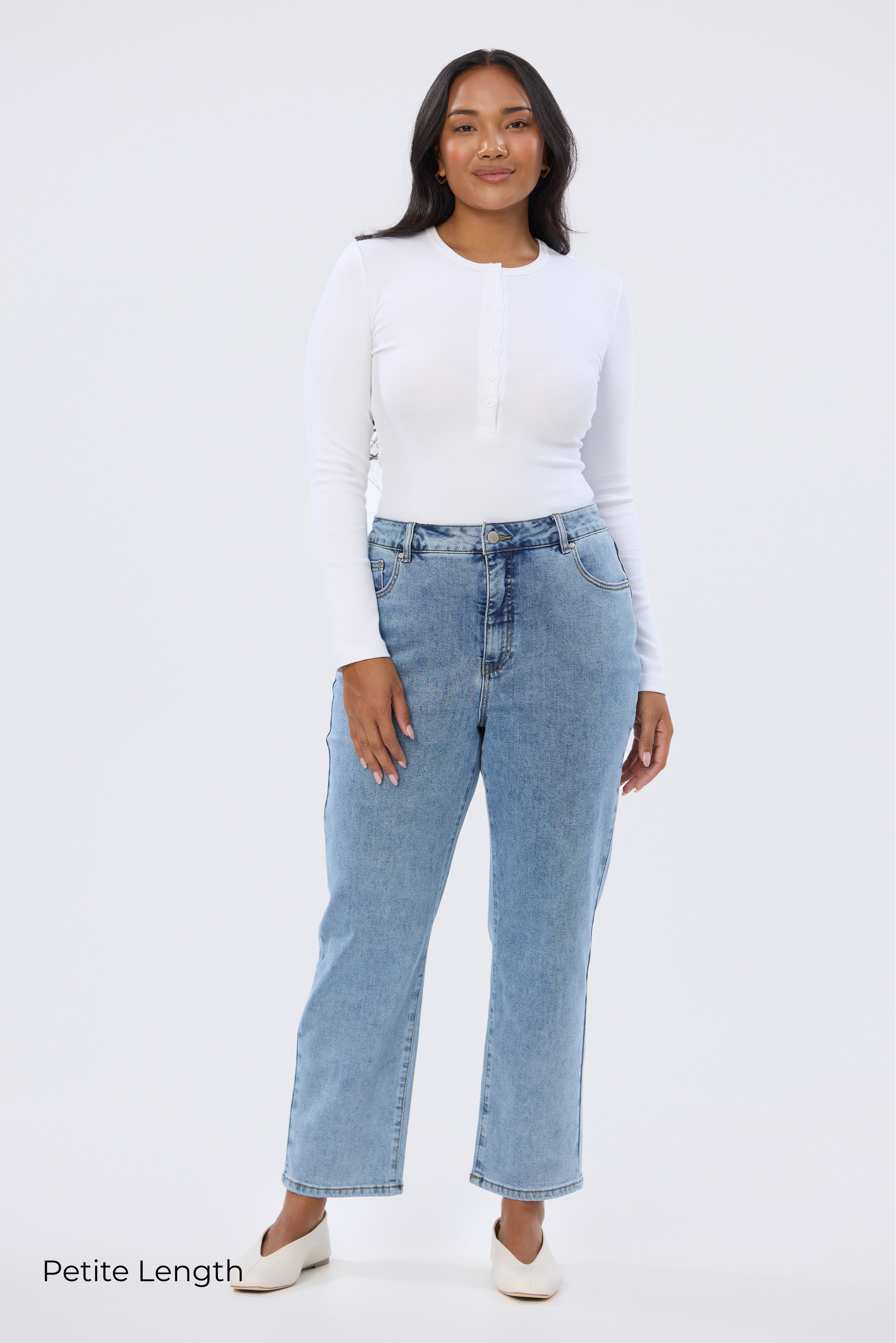 Signature Slim Leg Jeans - Mid Blue Wash