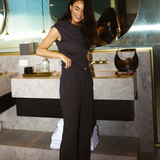 Straight Leg Pant - Charcoal