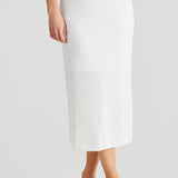 Crochet Midi Skirt - Coconut