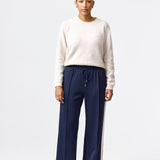 Side Stripe Pant - Navy