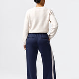 Side Stripe Pant - Navy