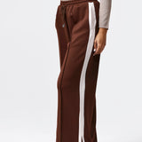 Side Stripe Pant - Chocolate