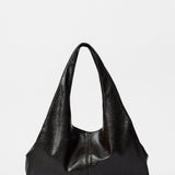 Textured Slouch Bag - Chocolate