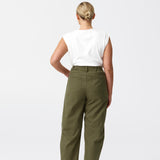 Pocket Barrel Pants - Khaki