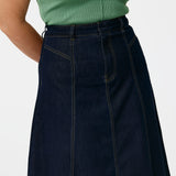 Denim Skirt - Indigo