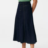 Denim Skirt - Indigo