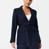 Tailored Blazer - Navy