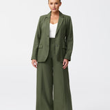 Tailored Blazer - Khaki