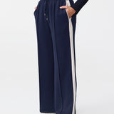 Side Stripe Pant - Navy