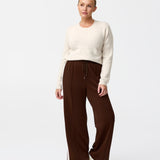 Side Stripe Pant - Chocolate
