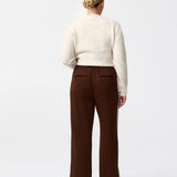 Side Stripe Pant - Chocolate