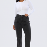 Signature Slim Leg Jeans - Black Wash