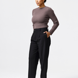 Slim Leg Pants - Black