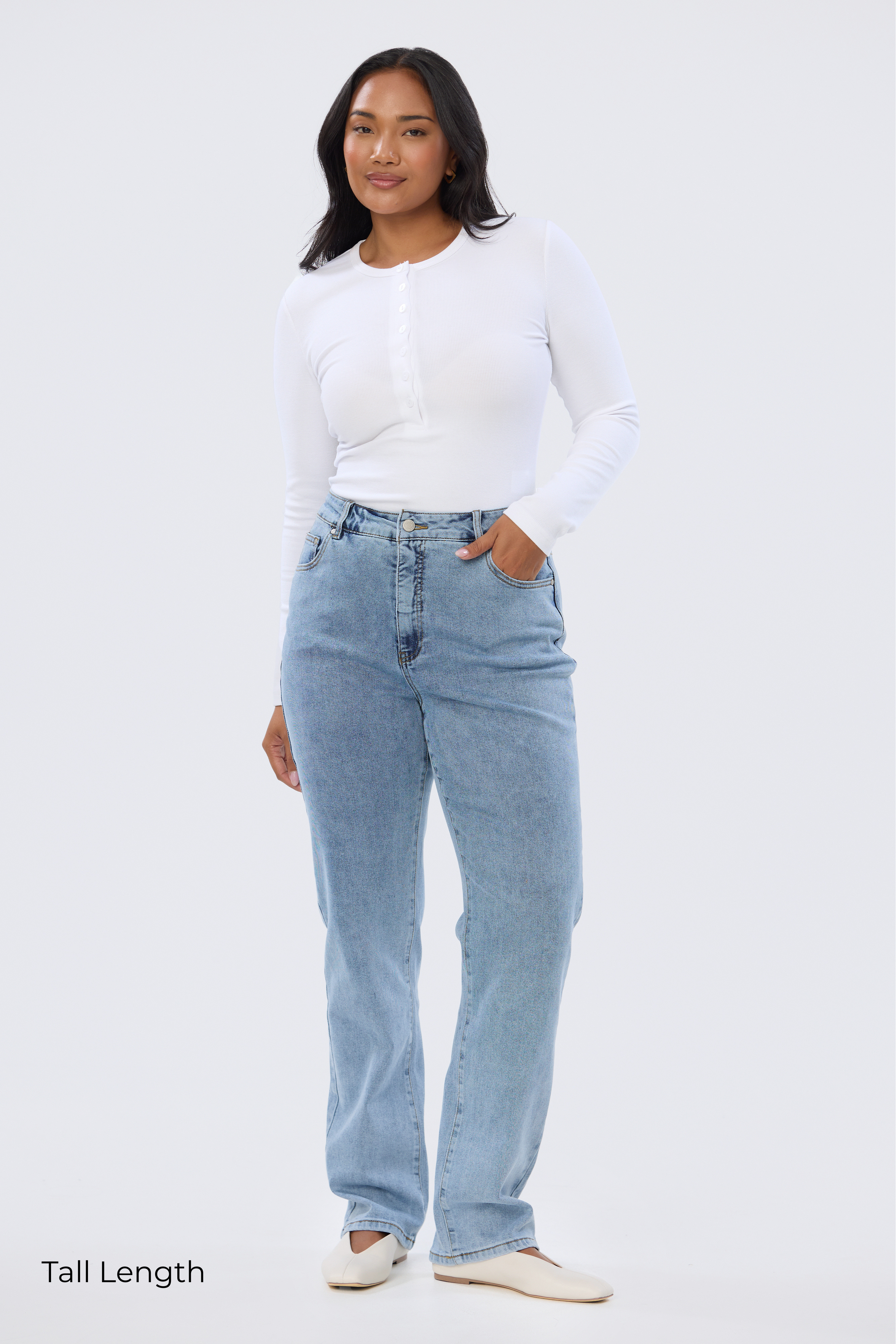 Signature Slim Leg Jeans - Mid Blue Wash