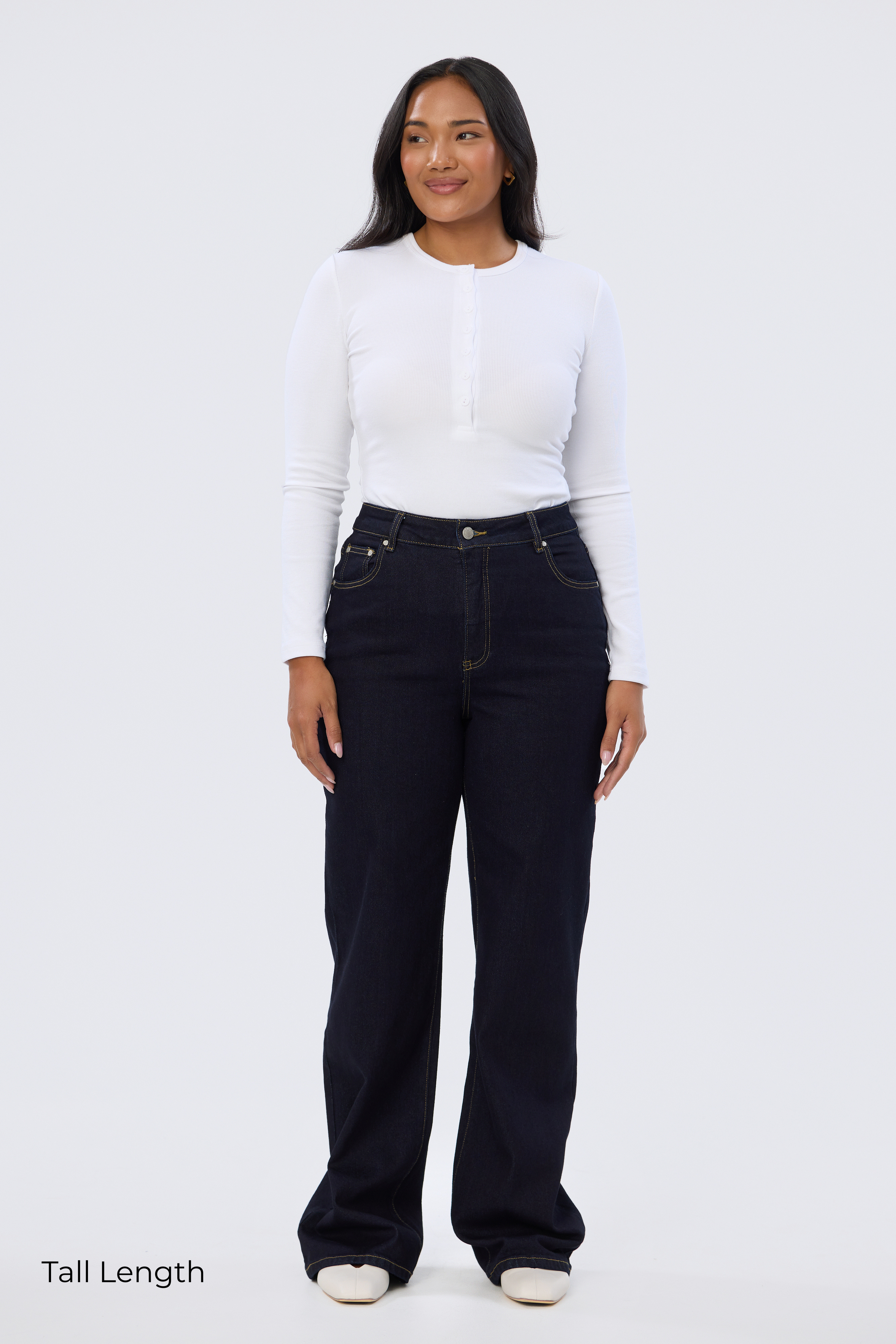 Signature Straight Leg Jeans - Indigo